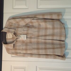 NWT Super soft Flannel Shirt/Shacket